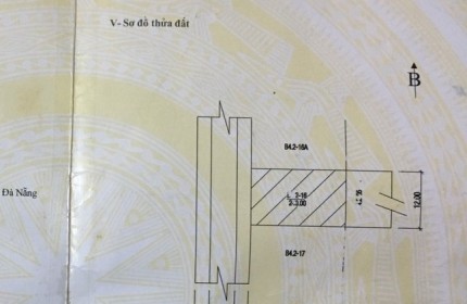 Đất đường PHƯỚC TRƯỜNG 2 - ngay sát biển - Gía đầu tư